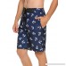 Misakia Men's Swim Trunks Printed Board Shorts Lightweight Beach Shorts Elastic Waist Swimwear with Mesh Lining and Pockets Pattern 2 B07CNX1M3L